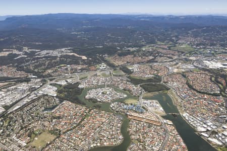 Aerial Image of VARSITY LAKES QLD