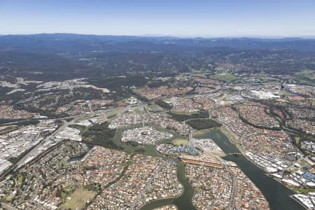 Aerial Image of VARSITY LAKES QLD