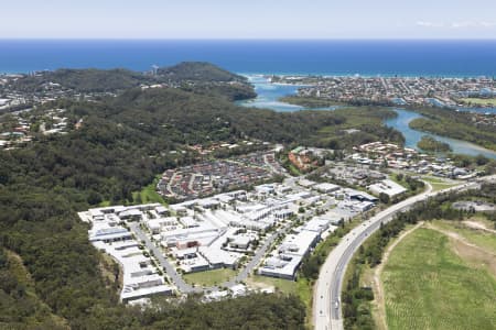 Aerial Image of WEST BURLEIGH INDUSTRIAL AREA