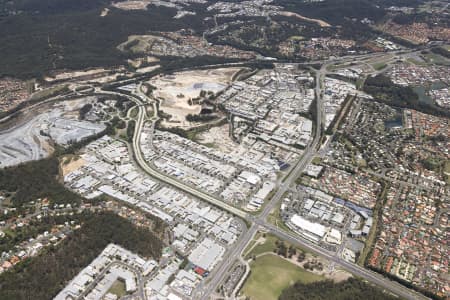 Aerial Image of WEST BURLEIGH INDUSTRIAL AREA