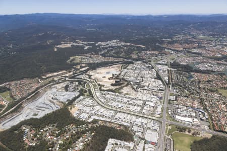 Aerial Image of WEST BURLEIGH INDUSTRIAL AREA