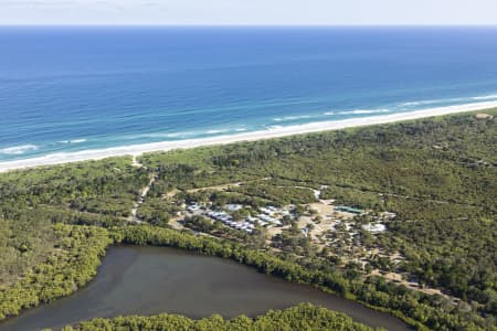 Aerial Image of BALLINA BEACH VILLAGE