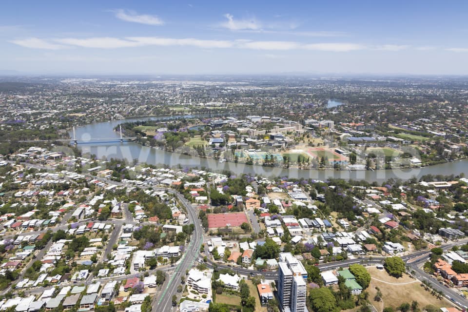 Aerial Image of Highgate Hill QLD