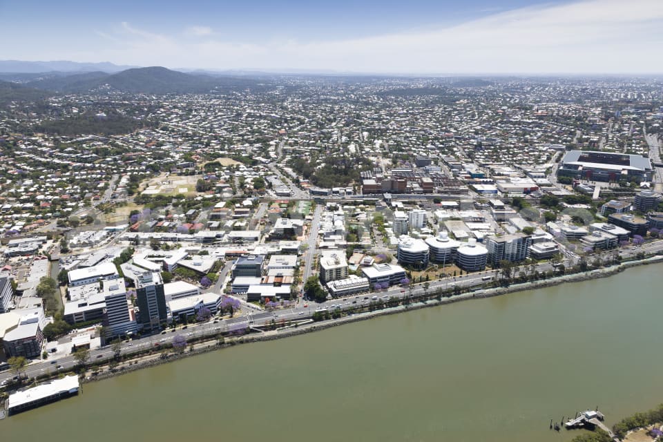 Aerial Image of Milton QLD