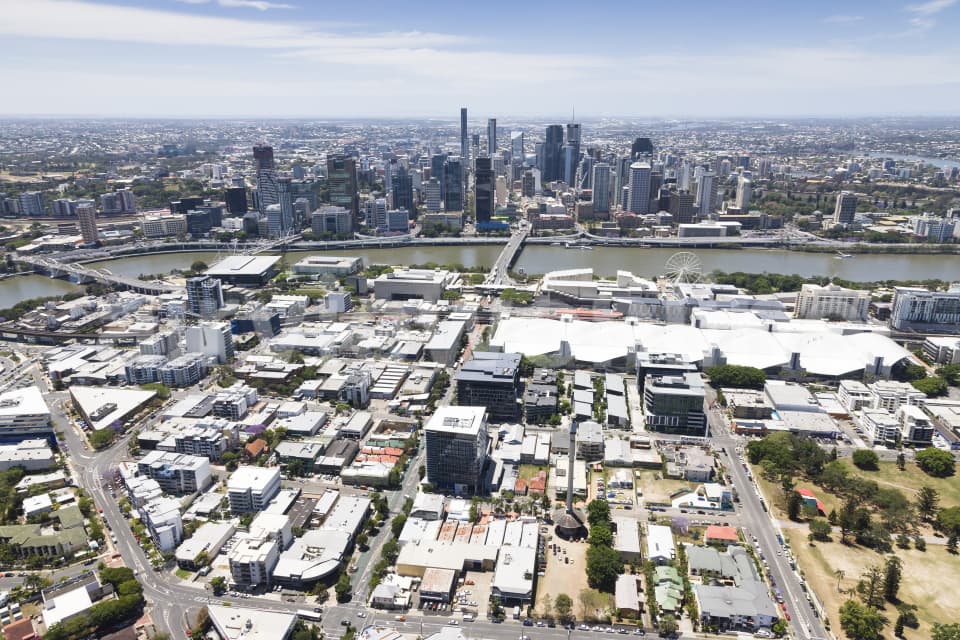 Aerial Image of South Brisbane QLD