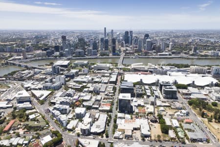 Aerial Image of SOUTH BRISBANE QLD