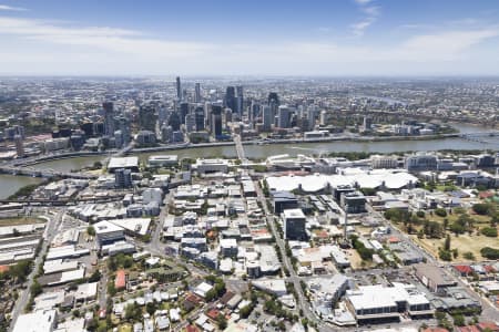 Aerial Image of SOUTH BRISBANE QLD