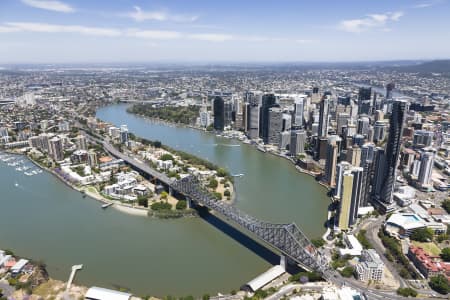 Aerial Image of KANGAROO POINT QLD