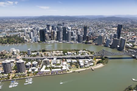 Aerial Image of KANGAROO POINT QLD
