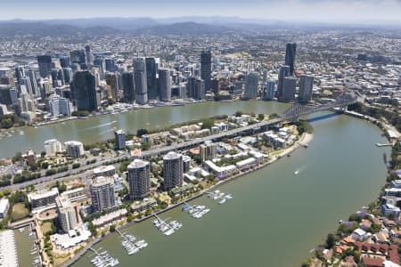 Aerial Image of KANGAROO POINT QLD