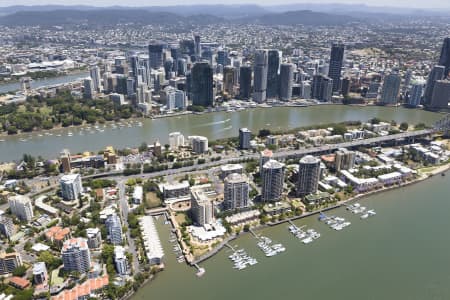 Aerial Image of KANGAROO POINT QLD