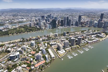 Aerial Image of KANGAROO POINT QLD