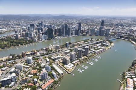 Aerial Image of KANGAROO POINT QLD