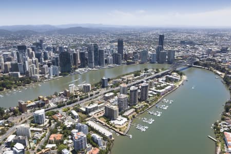 Aerial Image of KANGAROO POINT QLD