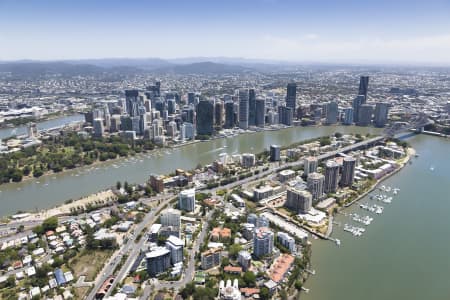 Aerial Image of KANGAROO POINT QLD
