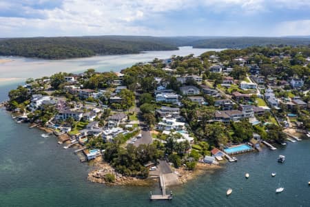 Aerial Image of DOLANS BAY PORT HACKING