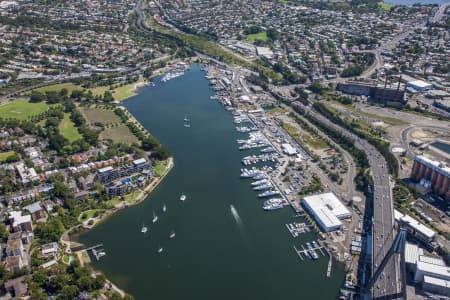 Aerial Image of ROZELLE BAY
