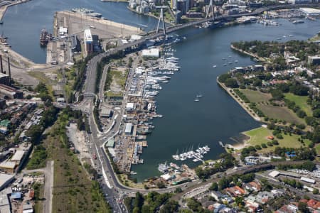 Aerial Image of ROZELLE BAY