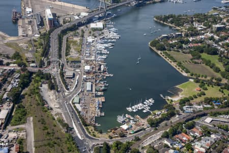 Aerial Image of ROZELLE BAY