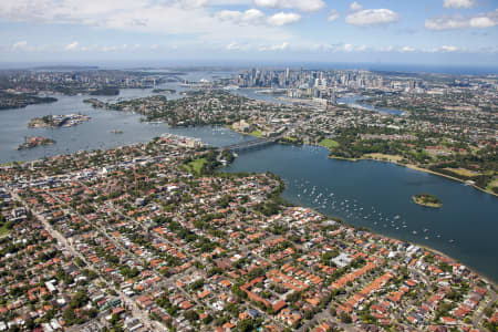 Aerial Image of DRUMMOYNE