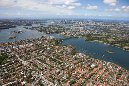 Aerial Image of DRUMMOYNE