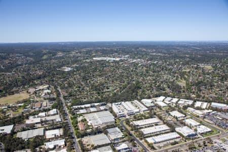 Aerial Image of CASTLE HILL