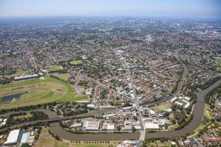 Aerial Image of CANTERBURY