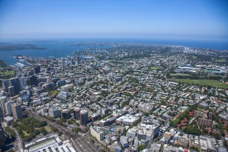 Aerial Image of SURRY HILLS