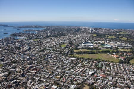 Aerial Image of SURRY HILLS