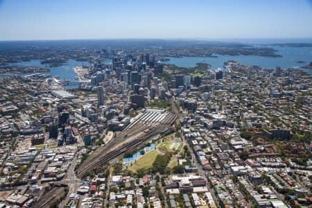 Aerial Image of STRAWBERRY HILLS