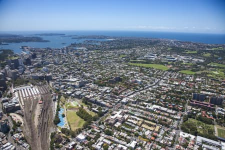 Aerial Image of STRAWBERRY HILLS