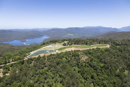 Aerial Image of ROADWORKS AT LOWER BEECHMONT GOLD COAST