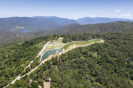 Aerial Image of ROADWORKS AT LOWER BEECHMONT GOLD COAST