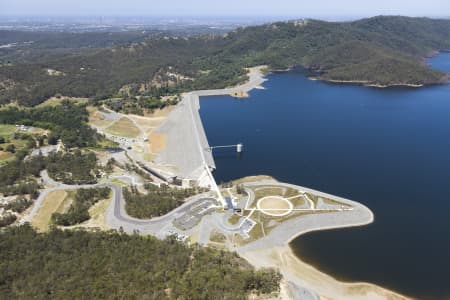 Aerial Image of HINZE DAM AERIAL PHOTO