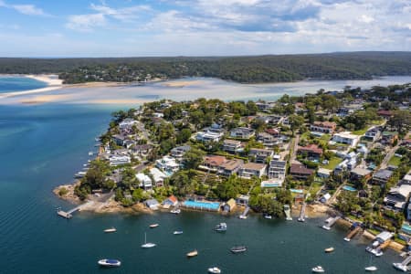 Aerial Image of DOLANS BAY PORT HACKING