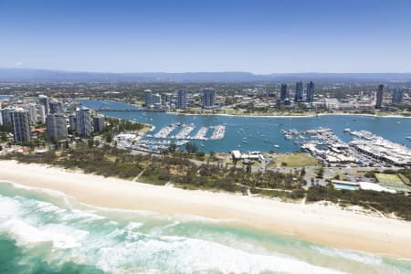 Aerial Image of MAIN BEACH AERIAL PHOTO