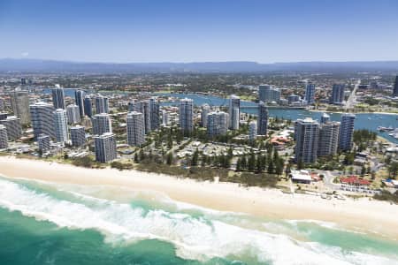 Aerial Image of MAIN BEACH AERIAL PHOTO