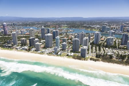 Aerial Image of MAIN BEACH AERIAL PHOTO