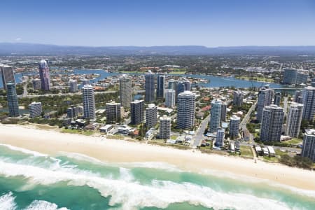 Aerial Image of MAIN BEACH AERIAL PHOTO