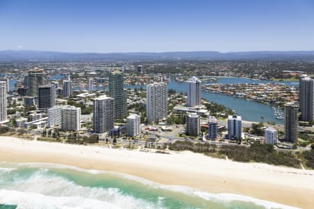 Aerial Image of SURFERS PARADISE AERIAL PHOTO