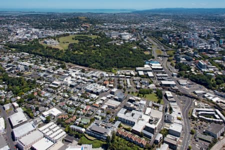 Aerial Image of PARNELL FACING SOUTH WEST TO REMUERA