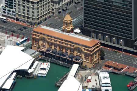 Aerial Image of AUCKLAND CITY FERRY BUILDING CLOSE UP