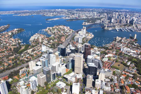 Aerial Image of NORTH SYDNEY
