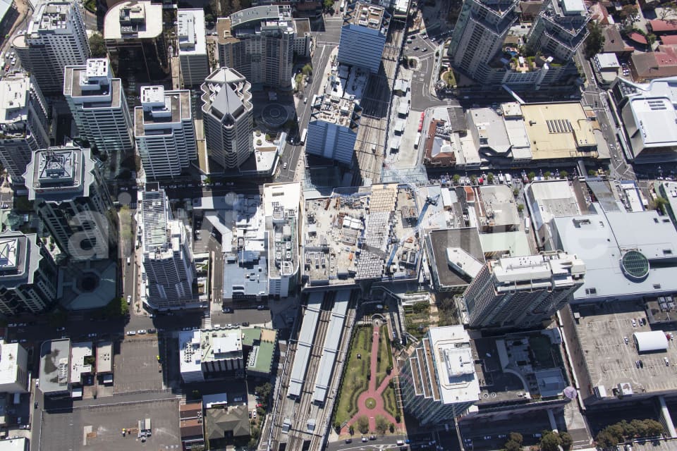 Aerial Image of Chatswood Highrises