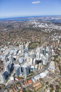 Aerial Image of CHATSWOOD HIGHRISES