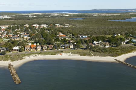 Aerial Image of SILVER BEACH, KURNELL