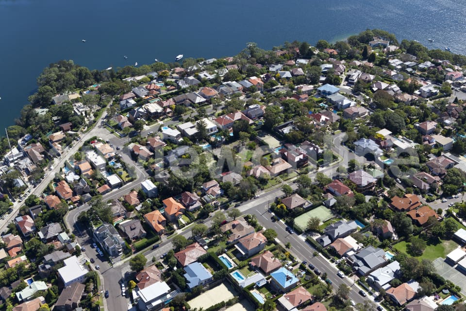 Aerial Image of Bay Street, Mosman