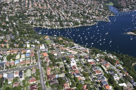 Aerial Image of BAY STREET, MOSMAN