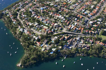 Aerial Image of BAY STREET, MOSMAN