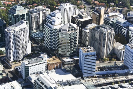 Aerial Image of CHATSWOOD HIGHRISES